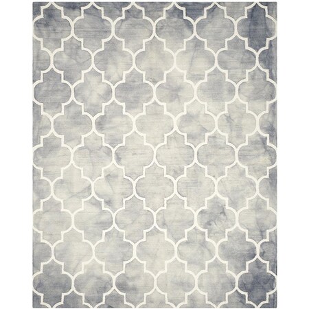 Safavieh 12 x 15 ft. Dip Dye Hand Tufted Oversized Area Rug, Grey and Ivory DDY535C-1215